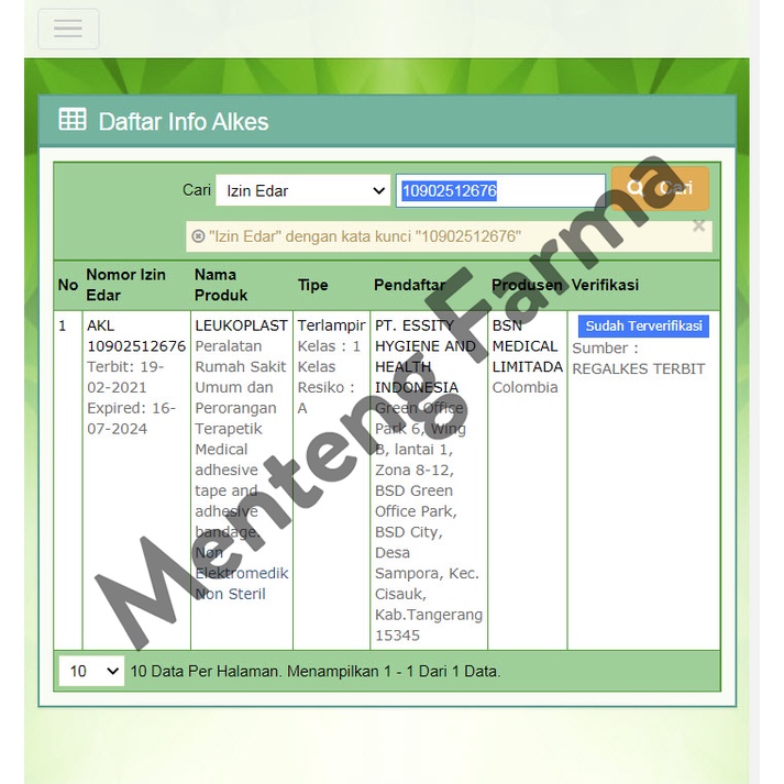 Leukoplast Plaster Roll 2.5 CM x 4.5 M - Plaster Kain Penutup Luka Infusan Kateter