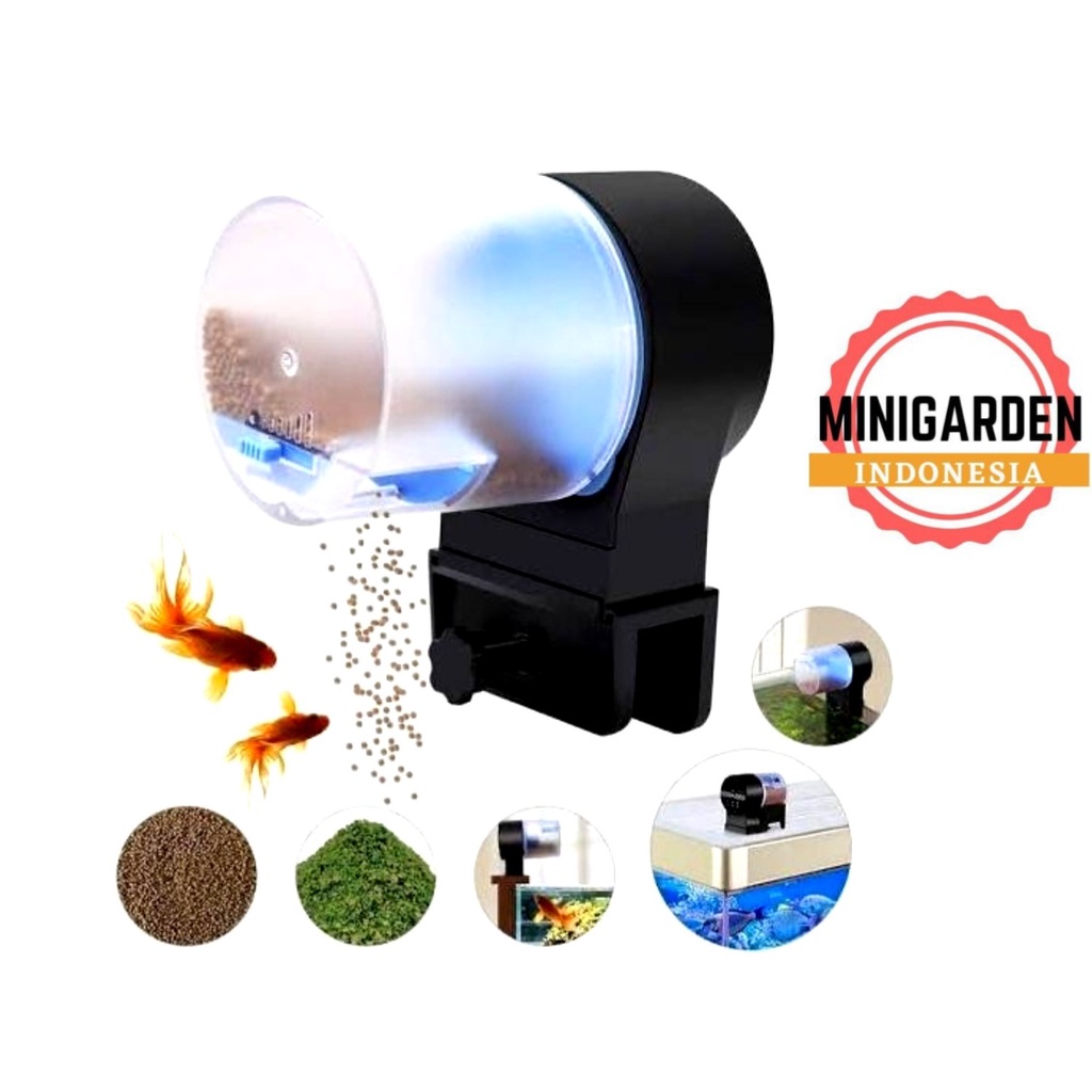 SAKKAI PRO FT-02 AUTO FEEDER FOOD TIMER PEMBERI PAKAN IKAN OTOMATIS