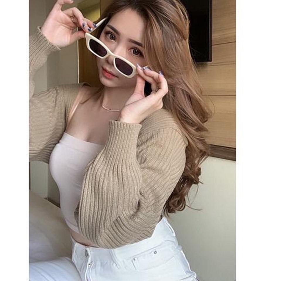 Best Seller LIAM OVERSIZE CROP CARDIGAN/Bolero Rajut Wanita Liam Oversize Crop