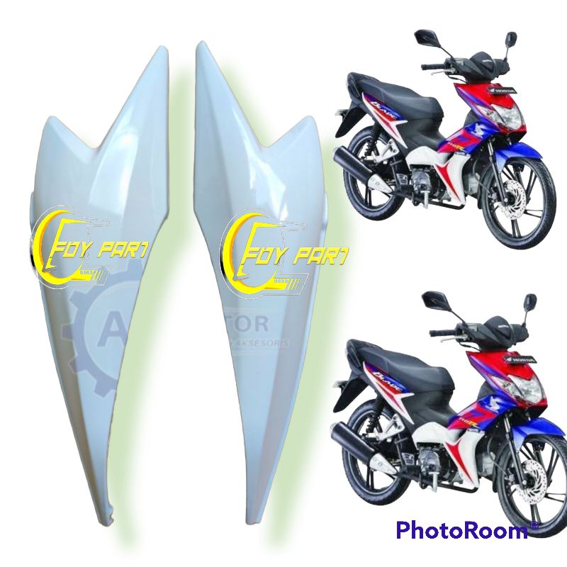 Body belakang Honda blade lama / old warna putih hitam merah biru silver