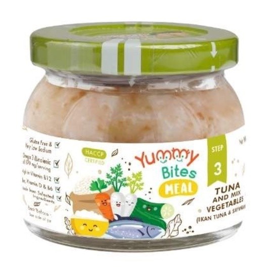 Yummy Bite Meal Step 3 - Tuna and Mix Vegetables