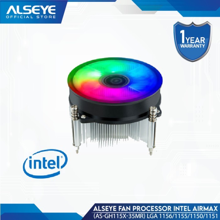 ALSEYE FAN PROCESSOR INTEL RGB AIRMAX ALSEYE AS-GH115