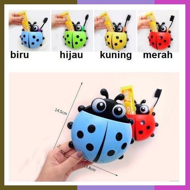 Osakashop - TEMPAT GANTUNGAN SIKAT GIGI ODOL - TOOTH BRUSH HOLDER - KUMBANG