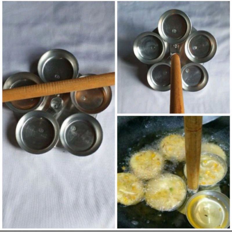 cetakan bakwan / cetakan bakwan goreng / cetakan bakwan gagang kayu