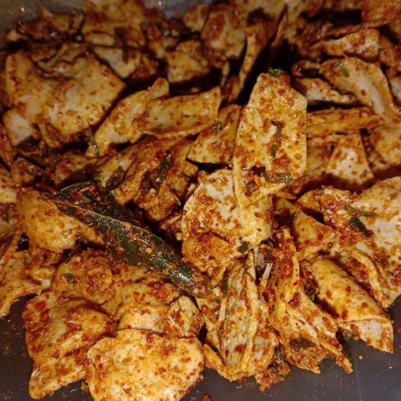 

Basreng pedas Daun jeruk