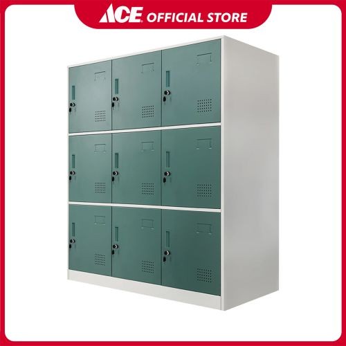 

Filling Ace - Krisbow Loker 9 Pintu Sl-A9 - Hijau