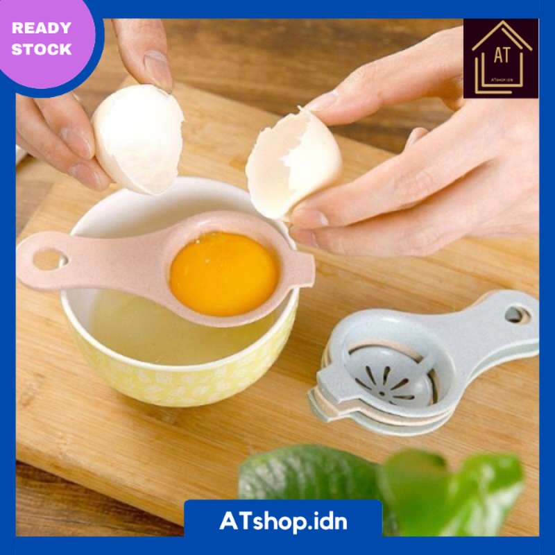 [ATshop- Alat pemisah kuning telur] pemisah telur pemisah telor putih telur mentah rak telur