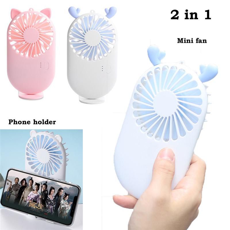 Kipas Angin Mini Portable Karakter Lucu Dan Unik / Kipas Angin Portable Summer Mini / Pocket Fan Kip