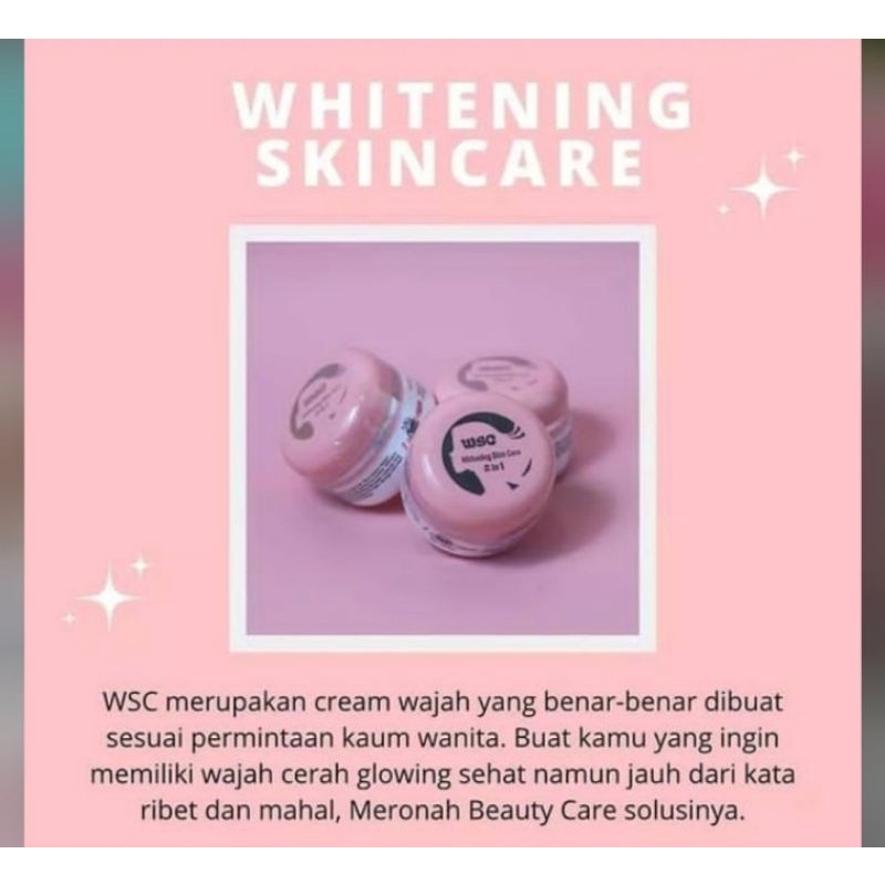CREAM WSC 2in1ORIGINAL  BPOM