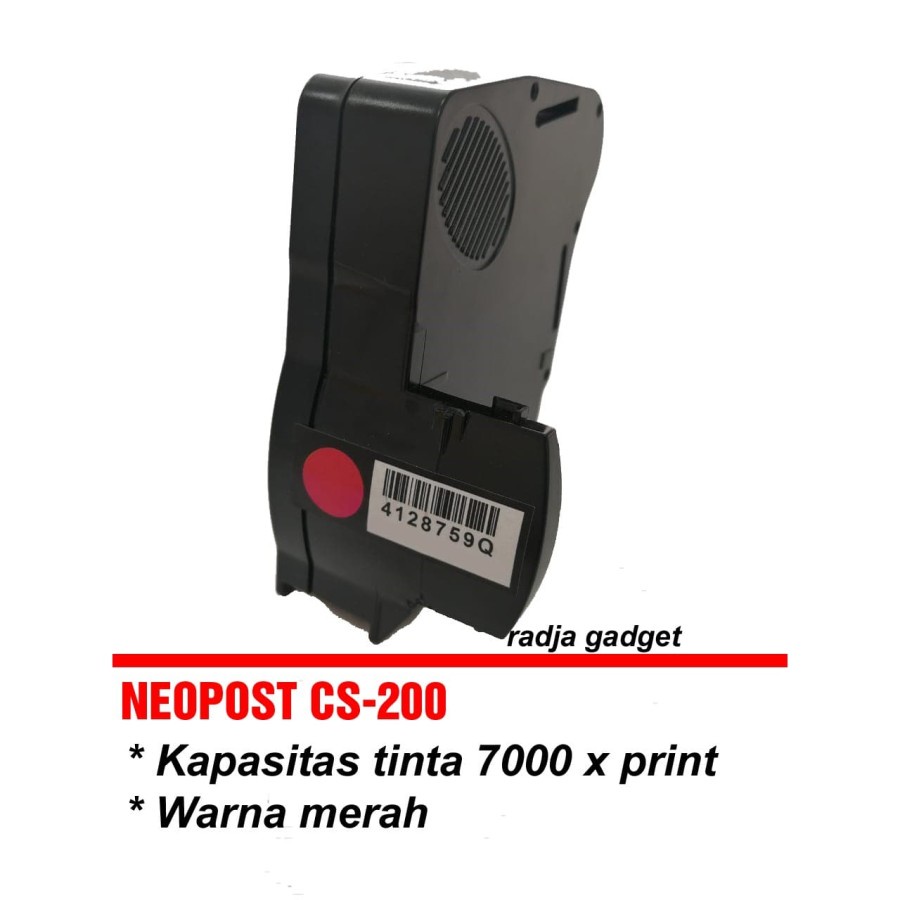 

Tinta Ink Neopost CS200 - Quadient CS200