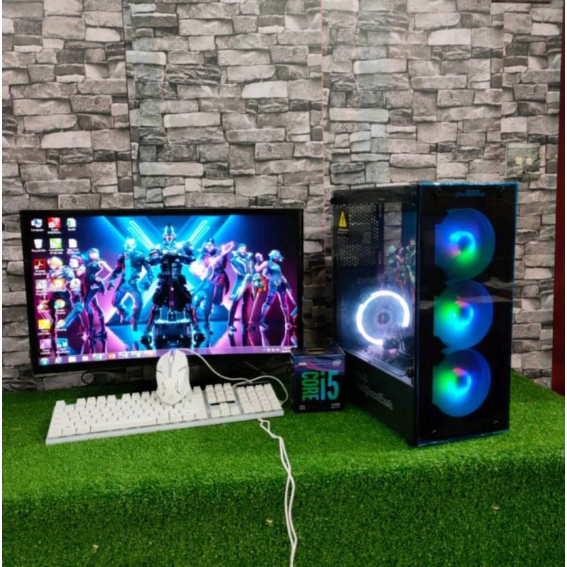Satu Paket PC gaming Core i7  |Ram 16gb | Ssd 120 gb | Hardisk 1Tera| Monitor 22in |Siap pakai