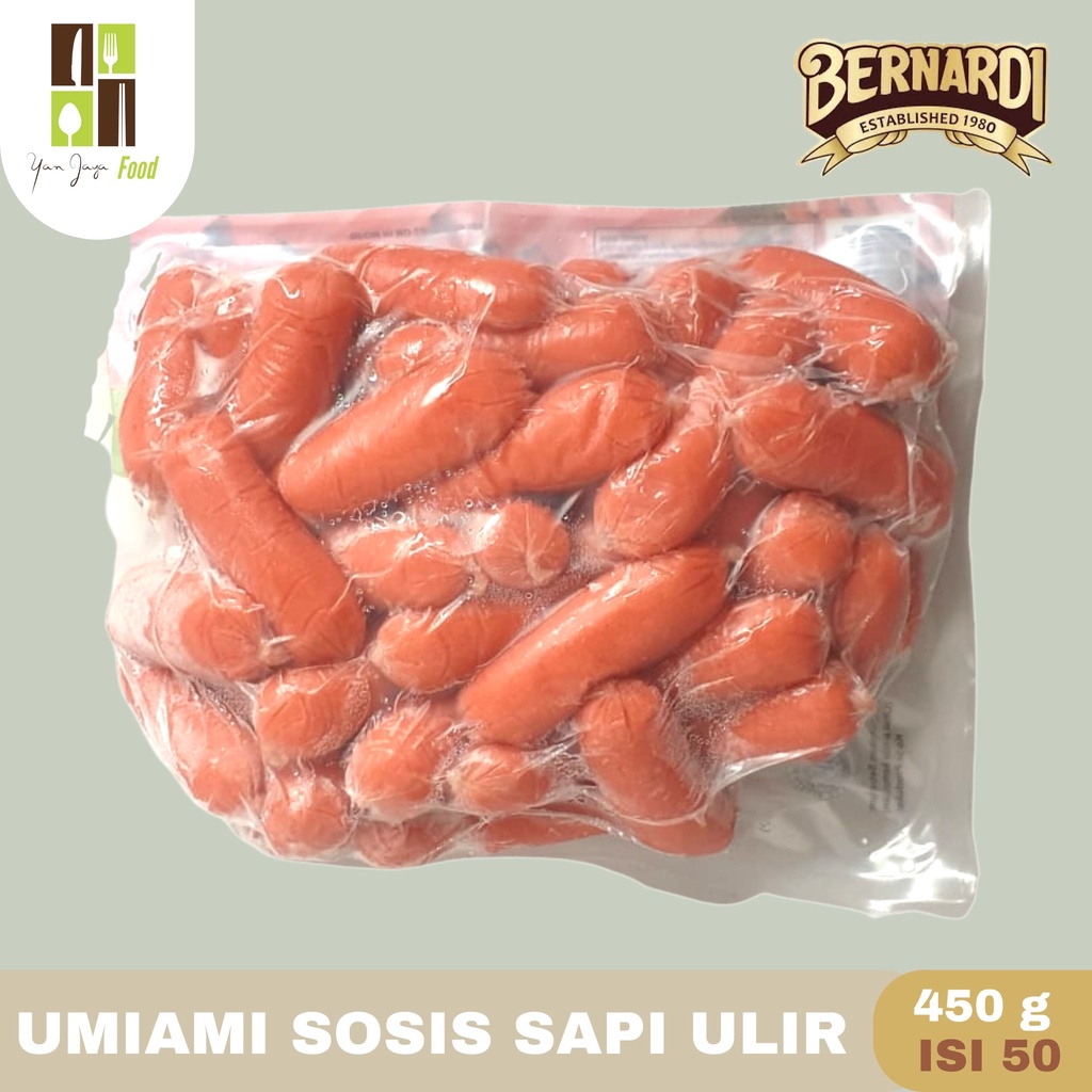 Umiami Sosis Sapi Ulir ISI 50 [450g]