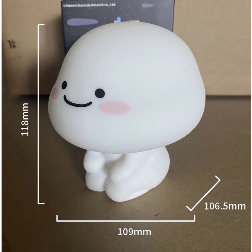 Quby Lamp Tidur Quby Pentol Lampu Tidur Quby Star Moly Soft Head Touch Dimmer Lamp Quby Yd