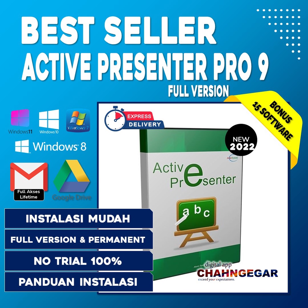 ActivePresenter Professional 9 Full Version Software untuk membuat sebuah presentasi dalam bentuk video