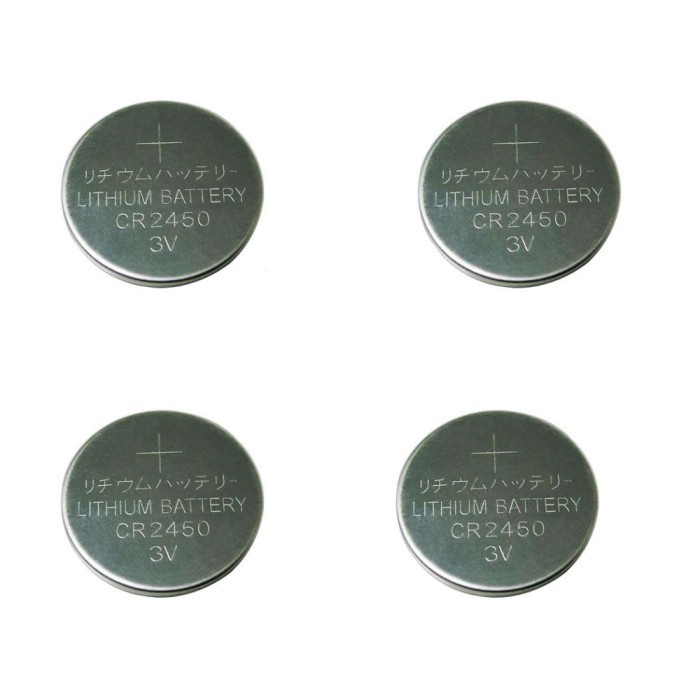 Battery Baterai Batere Kancing Coin CR2450 CR 2450 Per 1 Pcs