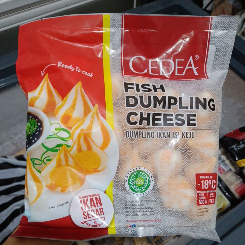 

CEDEA fish dumpling cheese 500gr