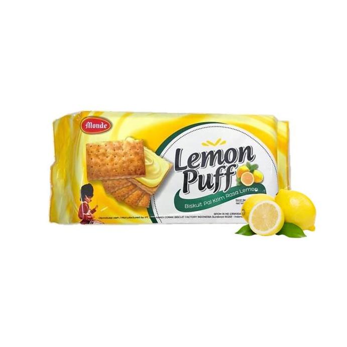 

㊤ Monde Lemon Puff 100g -2pcs READY 3099 ღ