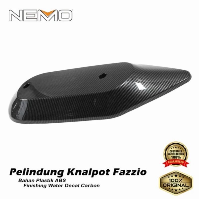 Cover Knalpot Fazzio Carbon Cover Kenalpot Fazzio