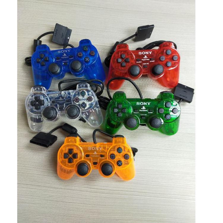 Harga Termurah Stik PS2 Warna Transparan - Kabel Original Serat