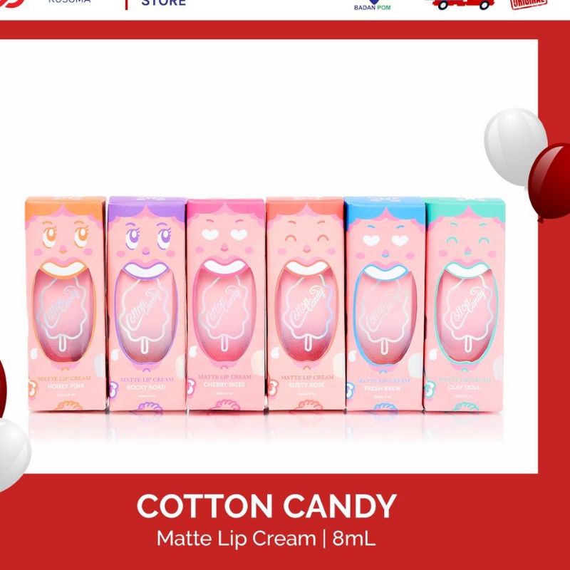 Cotton candy lip cream 8ml