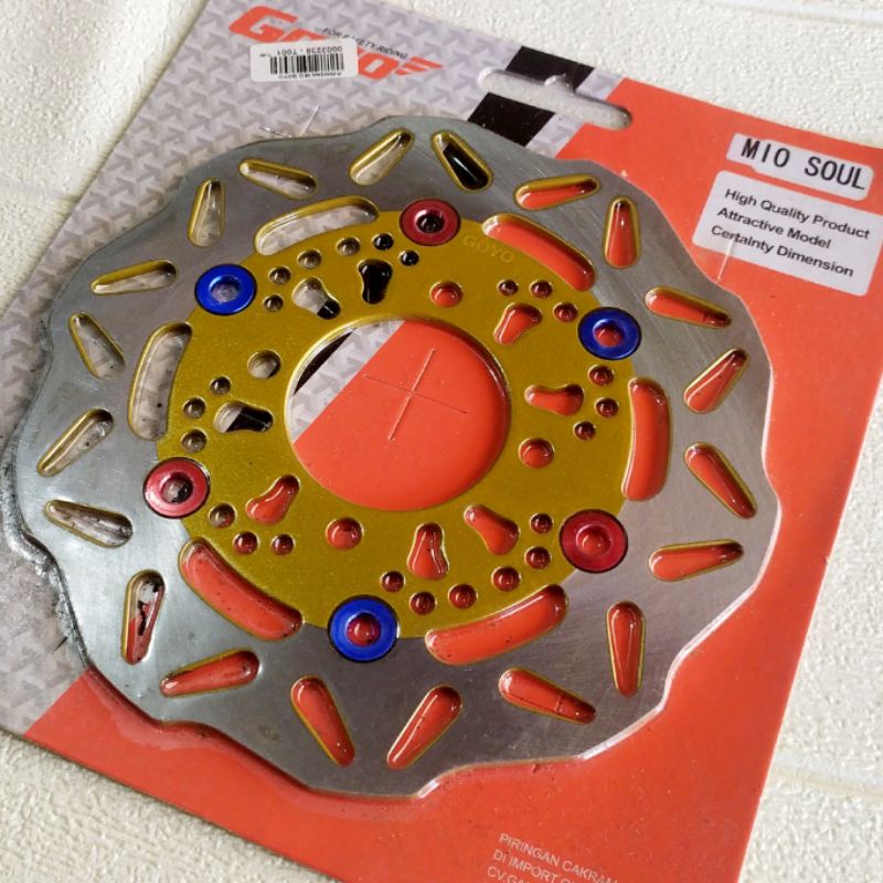 Disc Piringan Cakram Mio Sporty Soul Xeon Nouvo Model Variasi Yamaha Metic 4 Baut PVRS
