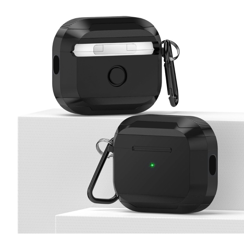 Bt Case Pelindung Earphone TPU Anti Jatuh Untuk pro/pro2/3Pouch Headphone Tahan Lama TPU Aluminium Alloy Kerang Cover