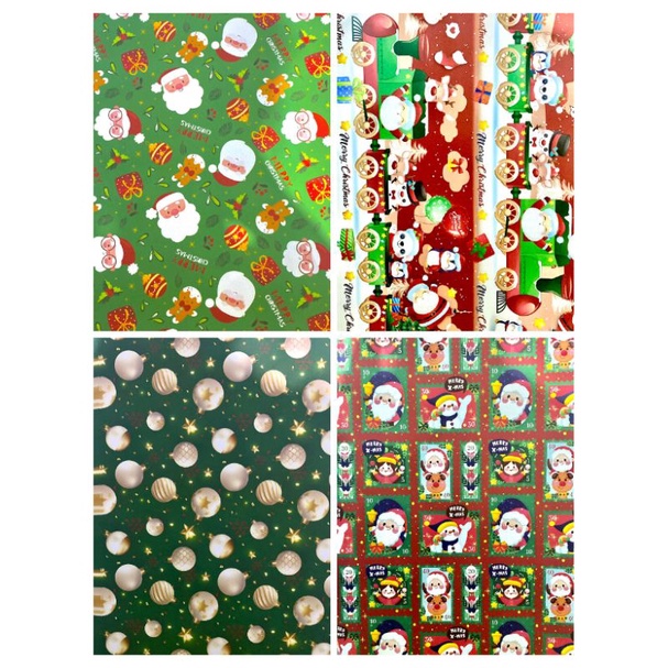 

KERTAS KADO SANSAN WAWA DOFF ISI 1 LEMBAR NATAL MERRY CHRISTMAS FANCY PAPER SANWA