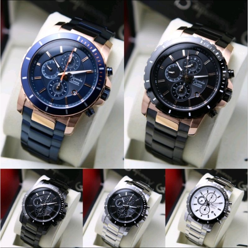 Jam Tangan Pria Alexandre Christie AC6141 Christie 6141 Original