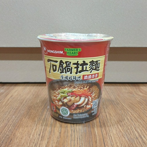 Nong Shim Mie Instan Cup Clay Pot Korean Cup 70 gr