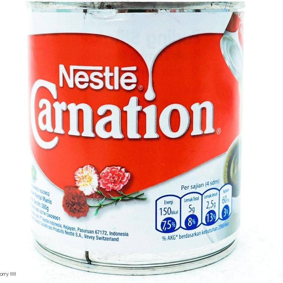 

KODEDd2D7--Susu Kental Manis Carnation 370ml 1 kaleng