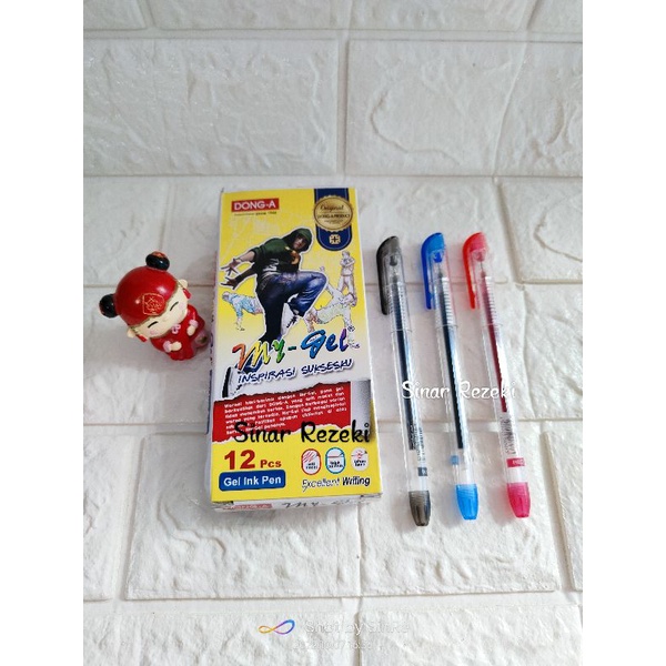 

ECER 1 buah!! Pena Dong-A my-gel/pulpen mygel/pena my-gel dong-a