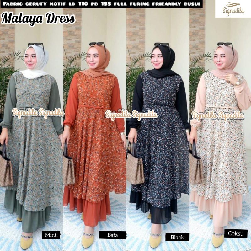 MALAYA MAXY BY SIGNADILA GAMIS KEKINIAN