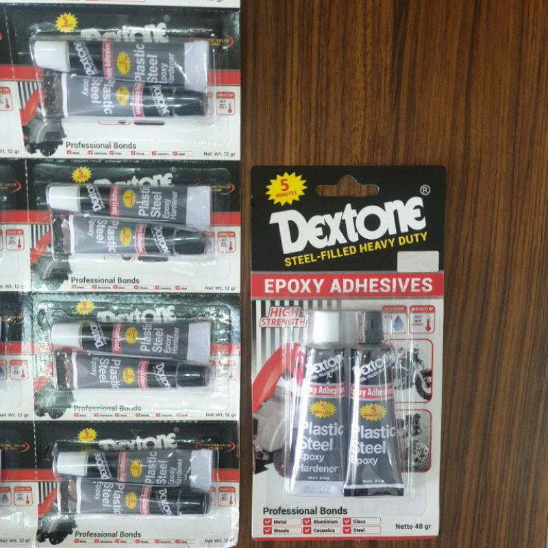 

DEXTONE LEM EPOXY / LEM HITAM PUTIH