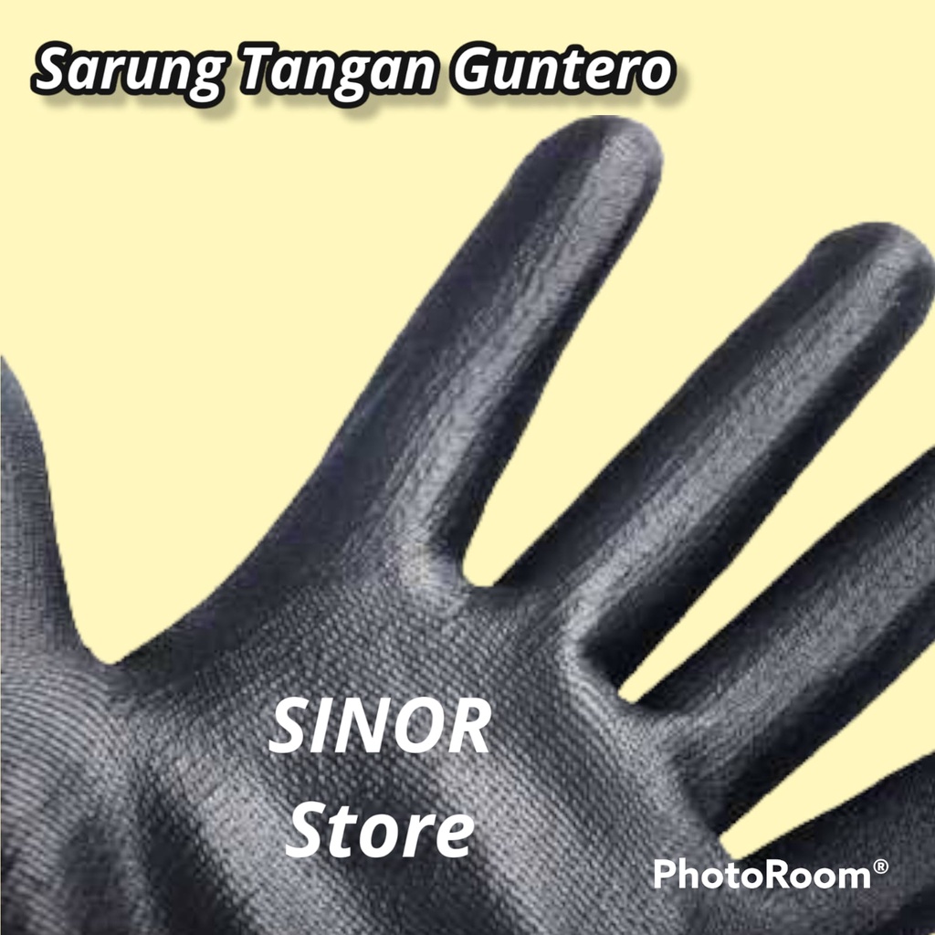Sarung Tangan Safety Palm Fit Gloves Nylon Coating PU Polyurethane