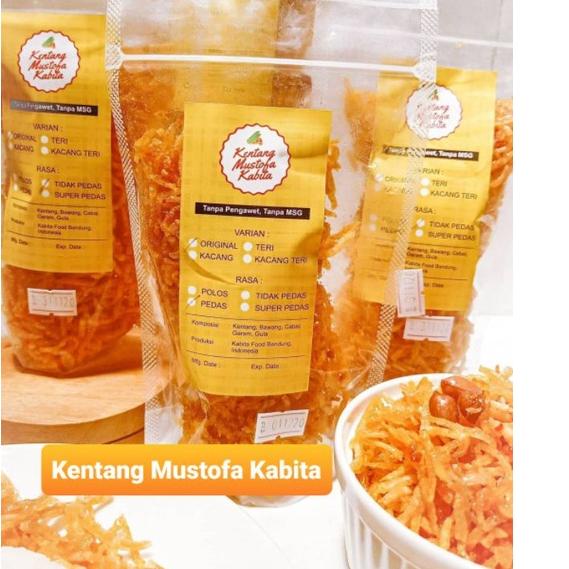 

10.10 Flash Sale SUPER PEDAS Kentang Mustofa Kabita Original 250gr !