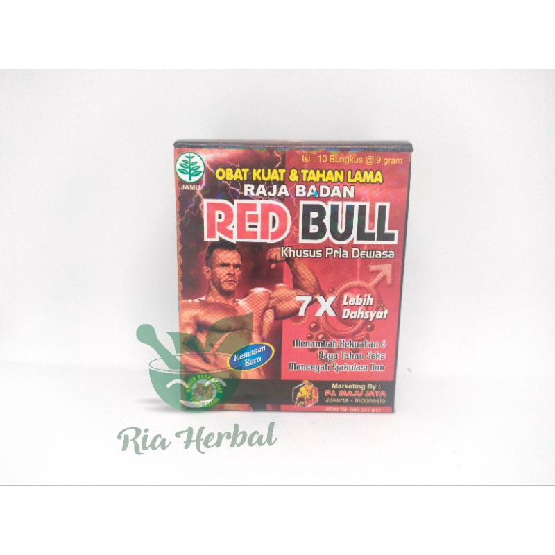 Jamu Red Bull Serbuk Original