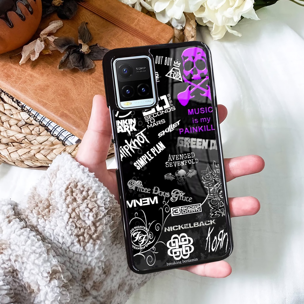 Case Glossy Kilau Vivo Y21 Y21S | Y21T Y21A | Y33S Y33T  | Casing Pelindung Hp | Motif Aesthetic