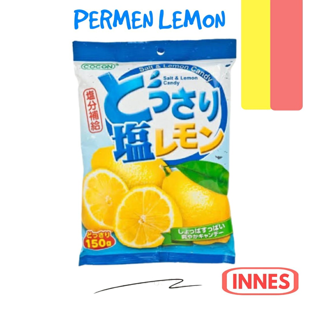 

Permen Lemon Salt / Cocon Lemon Salt Candy 150Gr