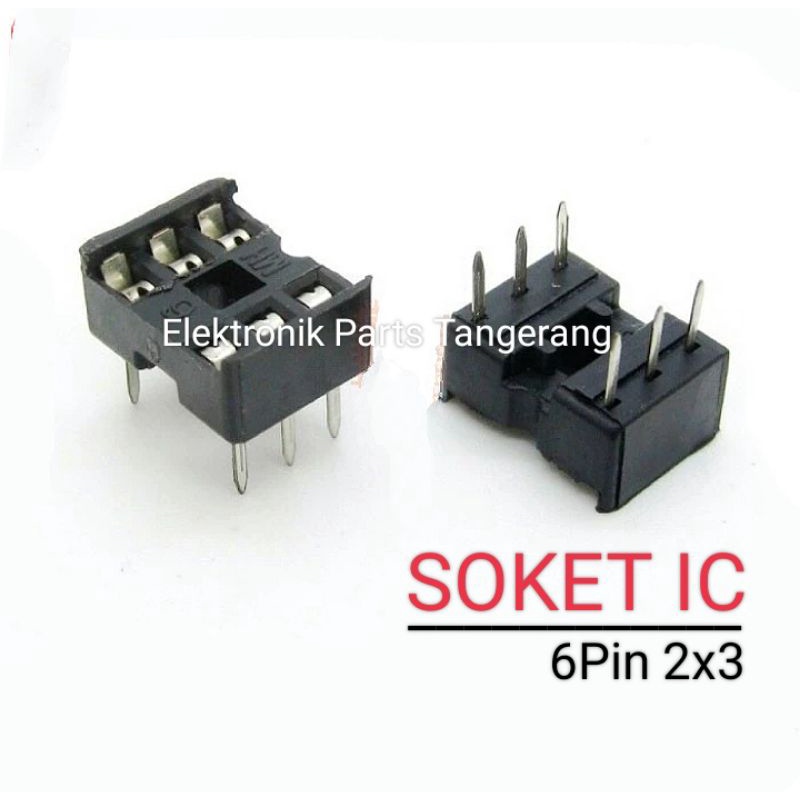 SOKET IC 6PIN 2X3 SOKET IC 2X3 6PIN SOKET IC 6 PIN 2X3 SOKET IC 6P SOKET IC 2X3 6 PIN