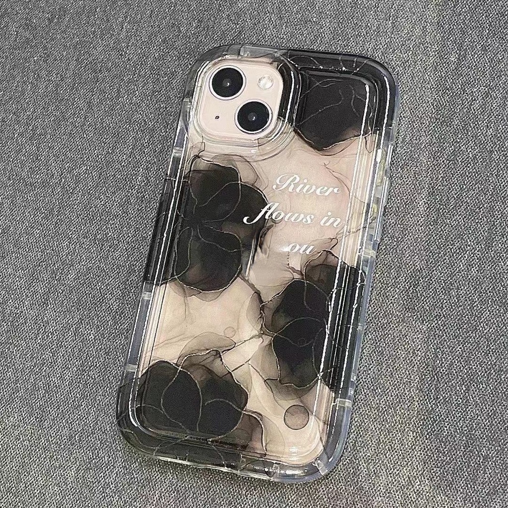 Case Motif Bunga Antik Untuk iPhone 12 13 11 Pro Max X Xs Max Xr drouj