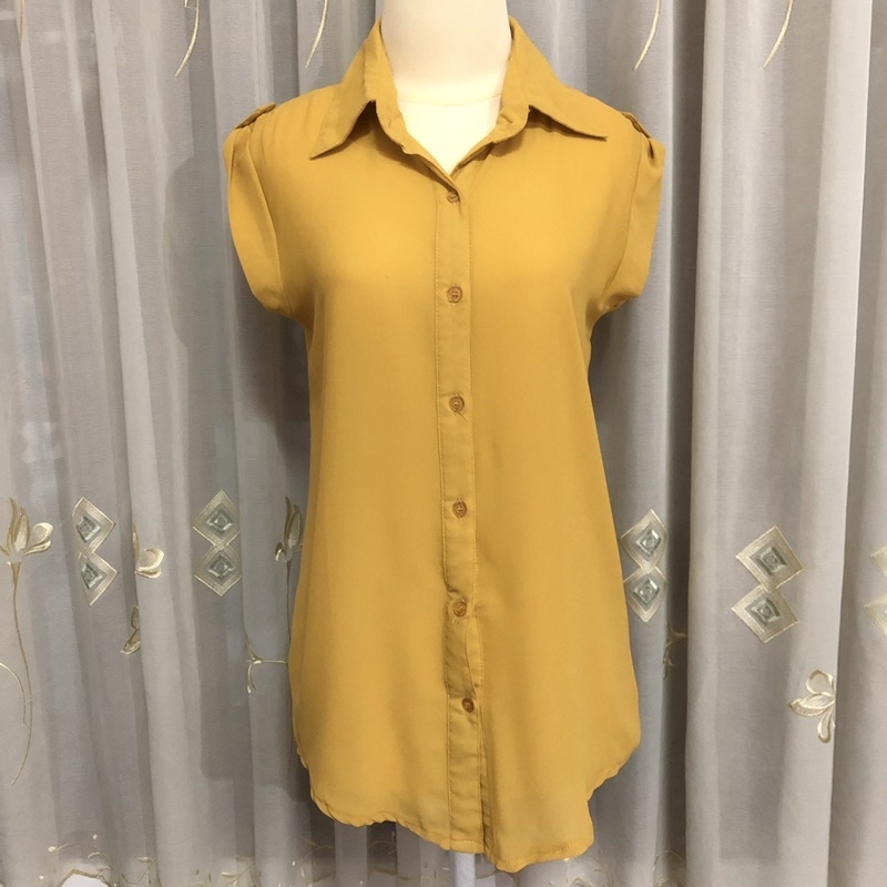 Atasan/Top Kuning/Yellow/Mustard (USED)