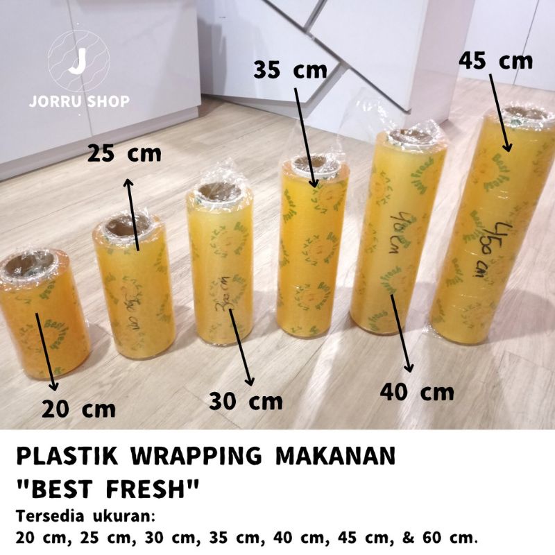 Plastik Wrapping Best Fresh 30cm x 500meter