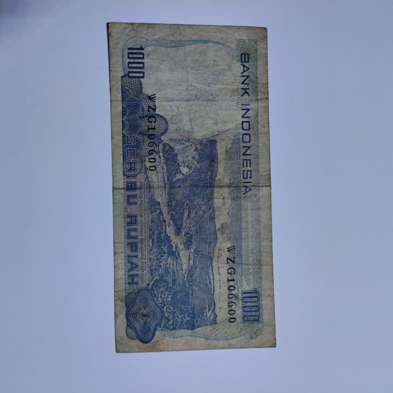 Uang kertas Rp 1.000 , tahun 1980 , Dr.Soetomo