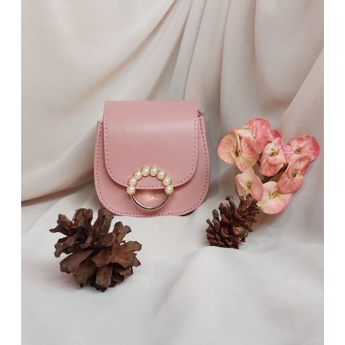 TERLARIS TAS SELEMPANG MINI BABY PEARL/TAS MINI/TAS MINI PEARL