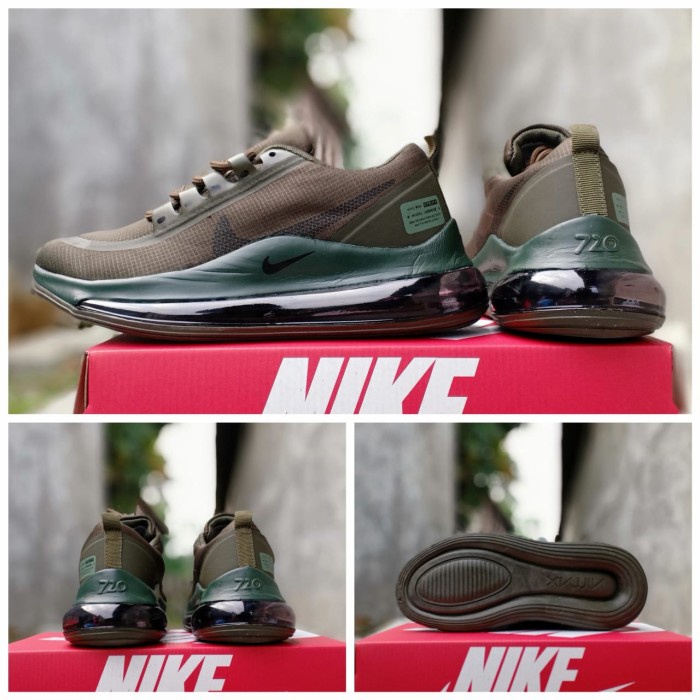 Sepatu pria nike airmax 720 import premium made in Vietnam hijau/army - Hijau, 39