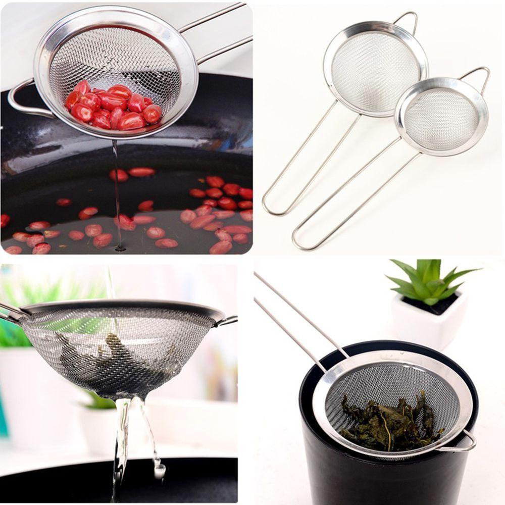 [Elegan] Colander Stainless Steel Mesh Flour Sieve Saringan