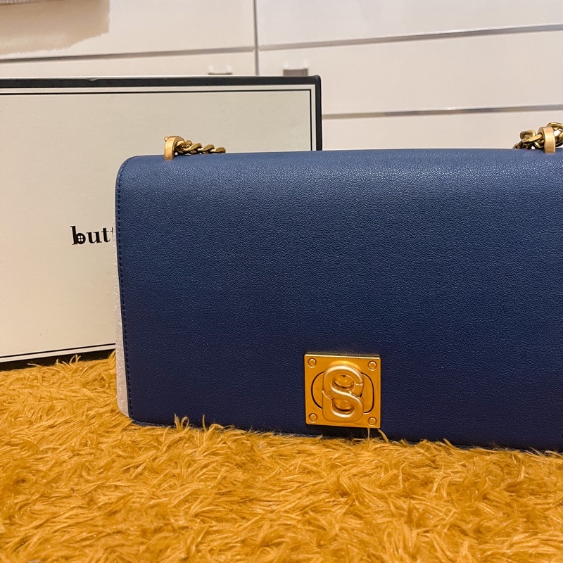 BUTTONSCARVES NADA BAG ROYAL BLUE PRELOVED