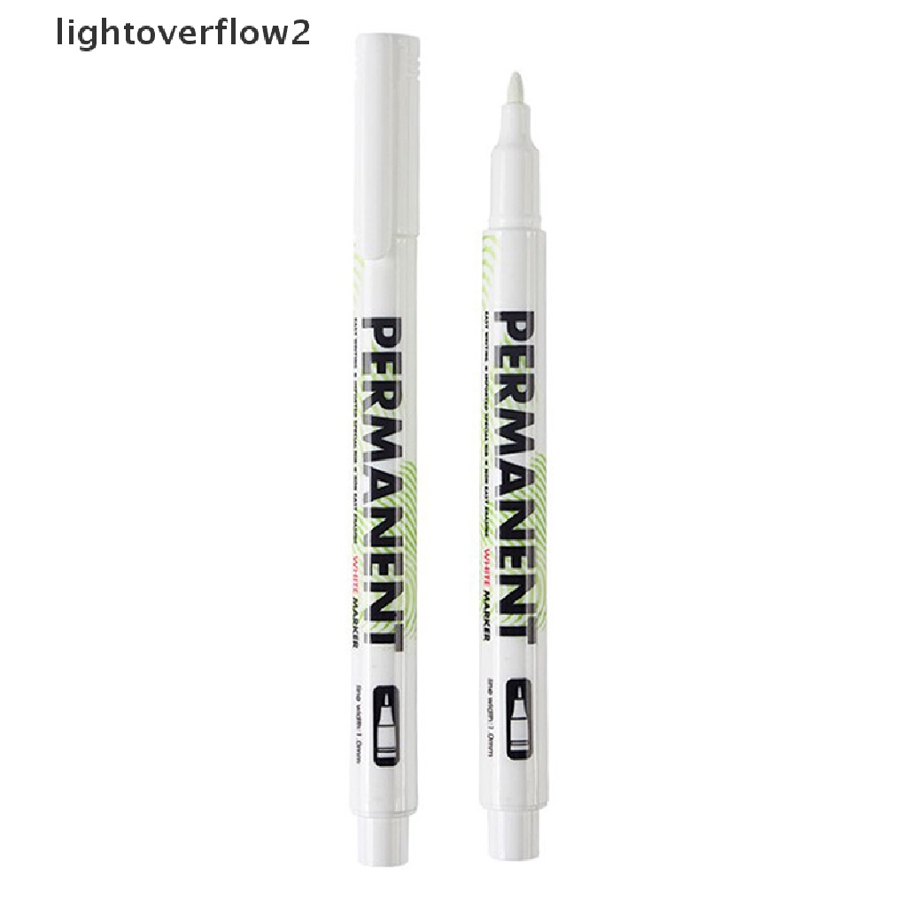 (lightoverflow2) 3pcs / set Spidol Highlighter Warna Putih Untuk Menggambar / Sketsa (ID)