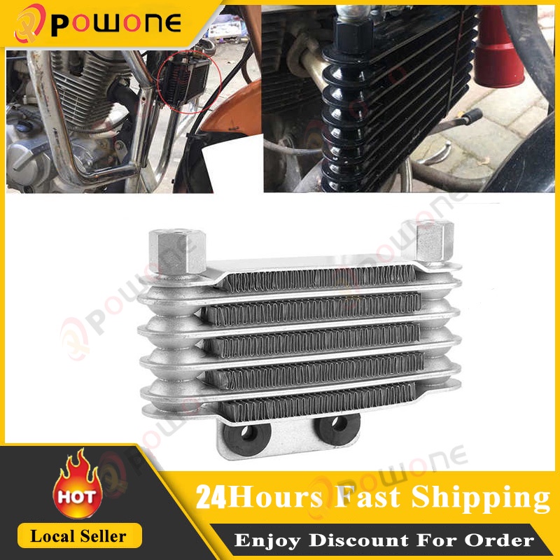 Pengganti Radiator Pendingin Oli Mesin 5 Baris Untuk Motor 125-250cc