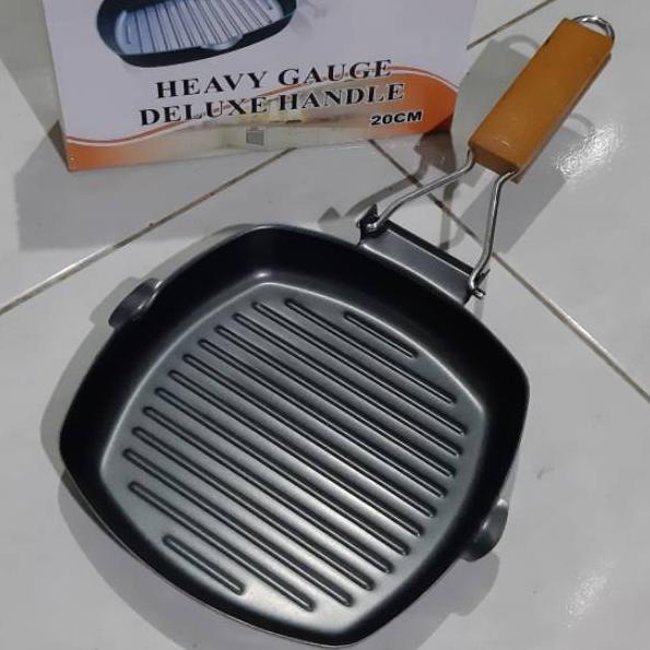 Rekomendasi SQUARE GRILL PAN 20 CM / PAN GRILL KOTAK